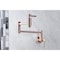 Kingston Brass KS810DLAC Concord Wall Mount Pot Filler Kitchen Faucet, Antique Copper KS810DLAC - alternate 6